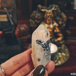Candle Quartz Med Galena