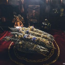 Handgjord Rökelsebunt Rosmarin & Lavendel