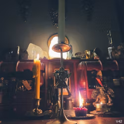 Ängel Ljusstake i Mässing