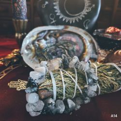 Armband Beskydd - Turmalinkvarts & Fatimas Hand