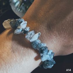 Armband Beskydd - Turmalinkvarts & Fatimas Hand