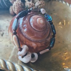 Kraftarmband Havsenergi - Haggsten & Abalone