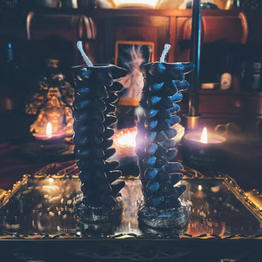 Columna Vertebralis Ritual Candle