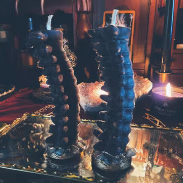 Columna Vertebralis Ritual Candle