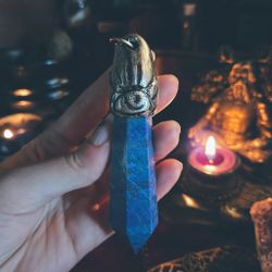 Handgjord Pendel i Lapis Lazuli