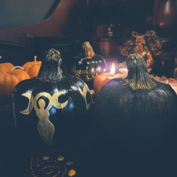 Handgjord Samhain Pumpa
