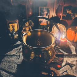 Stor Häxkittel i Koppar