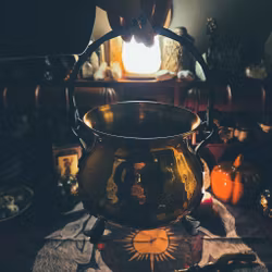 Stor Häxkittel i Koppar