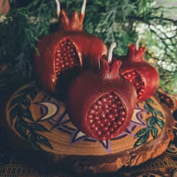 Ritualljus - Granatäpple