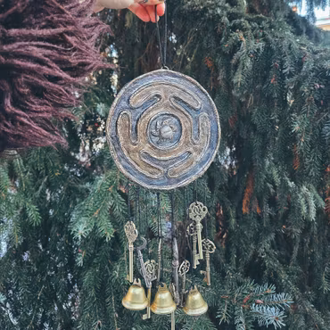 Hekate's Wheel Witchbells - Dörrbjällra