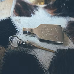 Vintage Parfymflaska i Metall