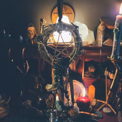 Liten Witch Bells med Pentagarm