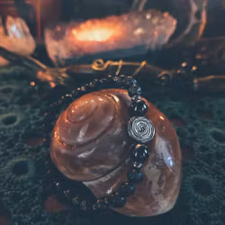 Armband "Ancient Energy" - Lavsten, Shungit & Obsidian