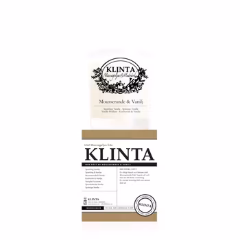 Mousserende & Vanilje, Duftlys & Massagelys 18t, Klinta