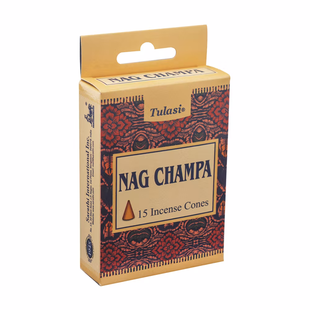 Nag Champa, Røgelseskegler, Tulasi