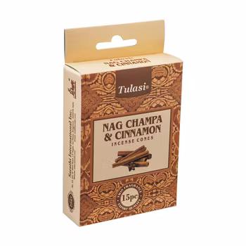 Nag Champa Cinnamon, Røgelseskegler, Tulasi