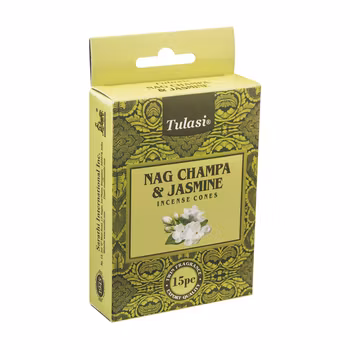 Nag Champa Jasmine, Røgelseskegler, Tulasi
