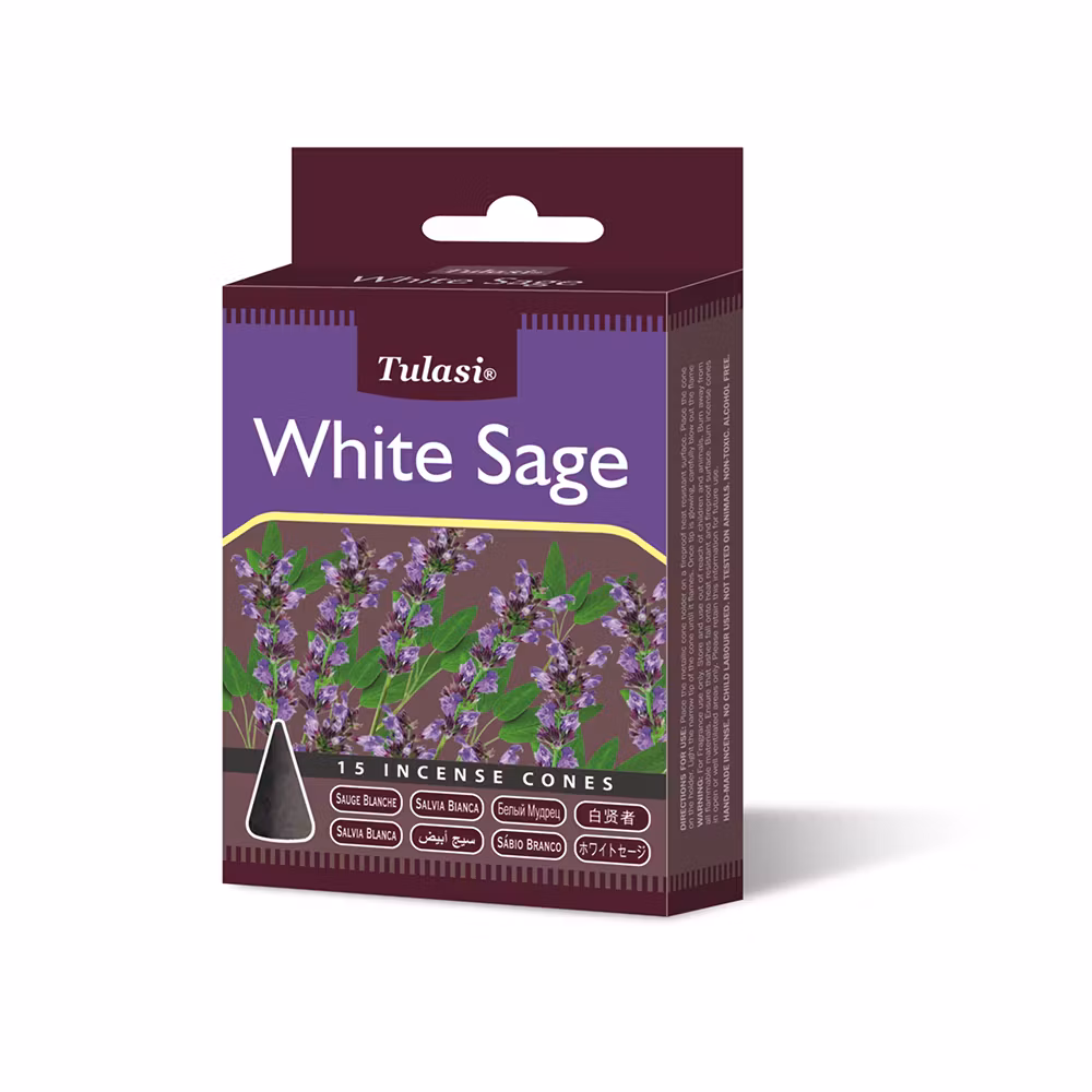 White Sage, Røgelseskegler, Tulasi