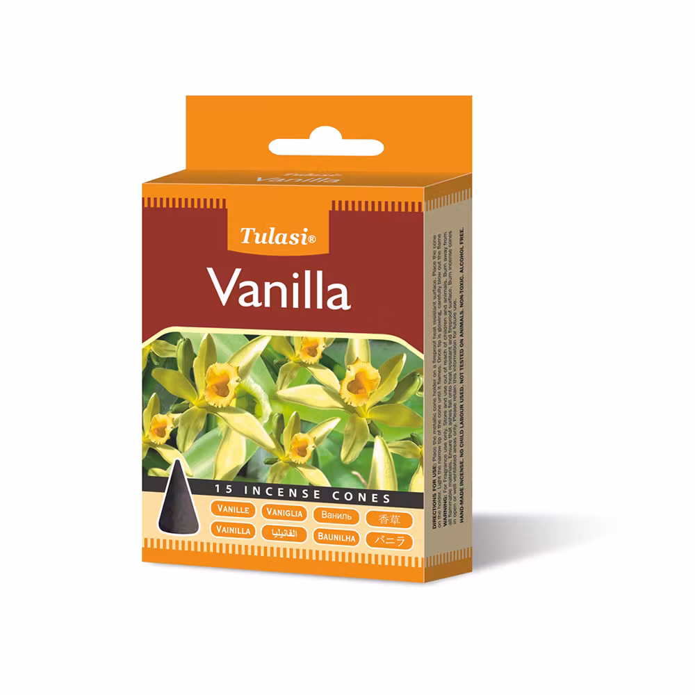 Vanilla, Røgelseskegler, Tulasi