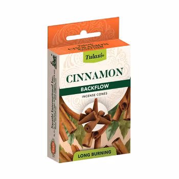 Cinnamon, Backflow røgelse, Tulasi