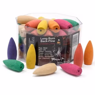 Backflow-røgelse, Store, Blandede dufte