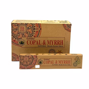 Copal & Myrrh økologisk, Goloka røgelse