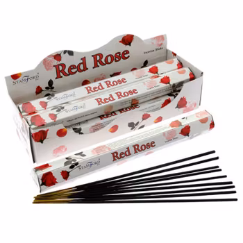 Rød Rose, rød rose, røgelse, Stamford Premium Hex
