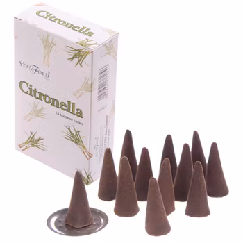 Citronella, røgelseskegler, Stamford