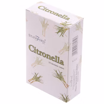 Citronella, røgelseskegler, Stamford