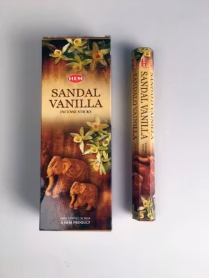 Sandal-Vanilla, Sandel Vanilje røgelse, HEM