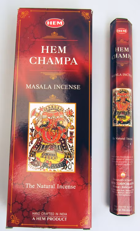 Champa, røgelse, HEM