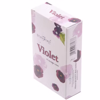 Violet, røgelseskoner, Stamford