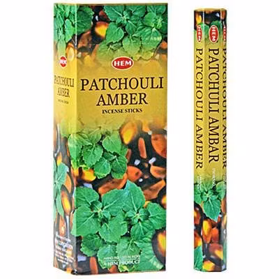 Patchouli Amber, Patchouli Bärnsten røgelse, HEM