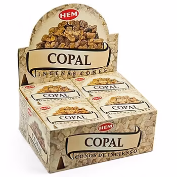 Copal, Kopal røgelsekoner, HEM