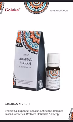 Arabian Myrrh, Duftolie, 10ml Goloka