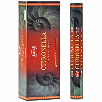 Citronella, røgelse, HEM