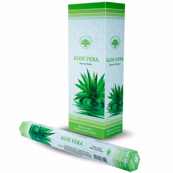 Aloe Vera, røgelse, Green Tree