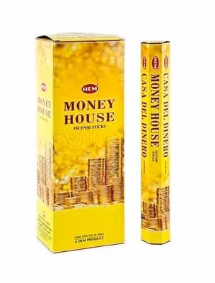 Money House, røgelse, HEM