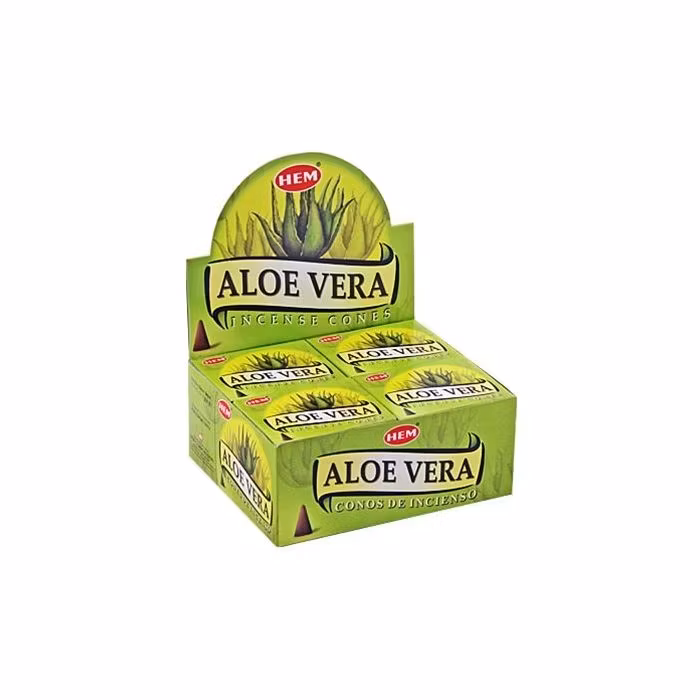 Aloe Vera, røgelsekoner, HEM