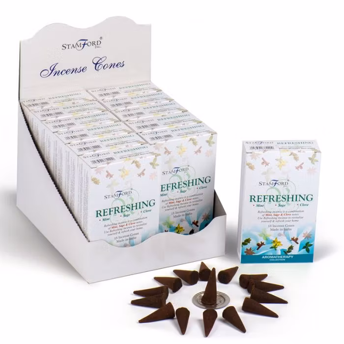 Forfriskende, Røgelseskegler, Stamford