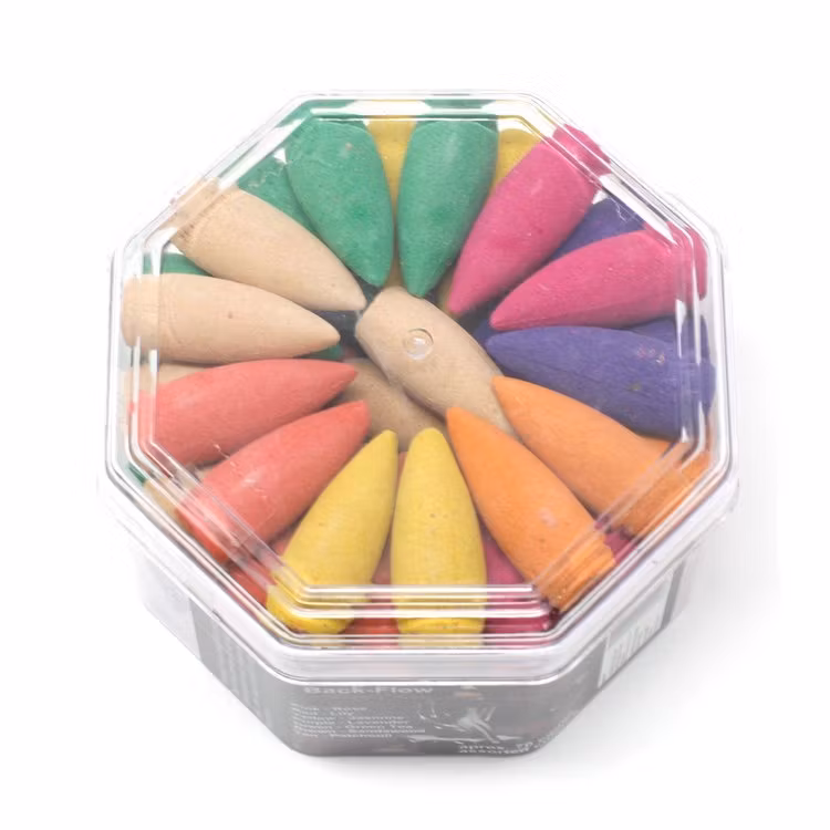 Backflow røgelse store, Blandede dufte