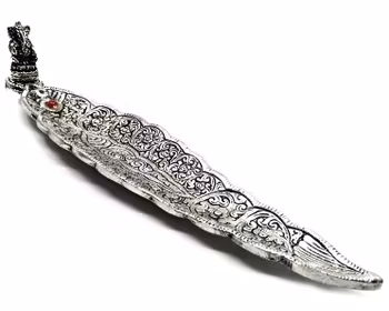 Ganesha Löv Metal Røgelseshouder