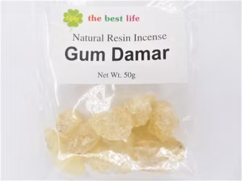 Gummi Damar Harpiks, 50g