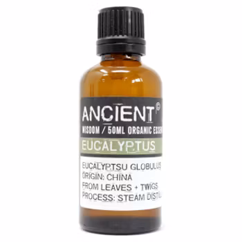 Eukalyptus Økologisk, Æterisk Olie 50ml, Ancient Wisdom