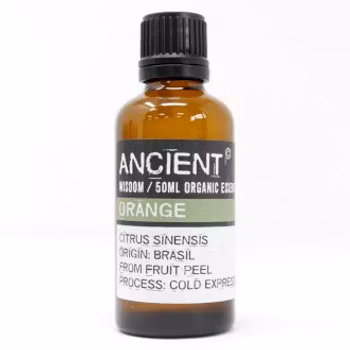 Apelsin økologisk, orange, æterisk olie 50ml, Ancient Wisdom