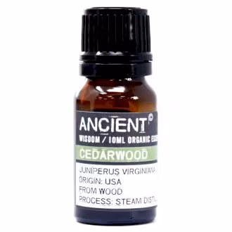 Cedertræ Økologisk, Cedertræ Eterisk Olie 10ml, Ancient Wisdom
