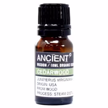 Cedertræ Økologisk, Cedertræ Eterisk Olie 10ml, Ancient Wisdom