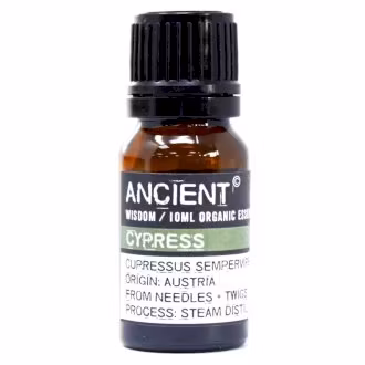 Cypress Økologisk, Eterisk Olie 10ml, Ancient Wisdom