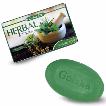 Goloka Herbal Natural Soap, Håndsæbe 75g, Goloka