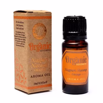 Orange, Økologisk Duftolie, 10ml Song Of India